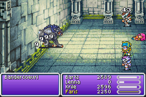 Final Fantasy V Advance Screenshot 36 (Game Boy Advance)