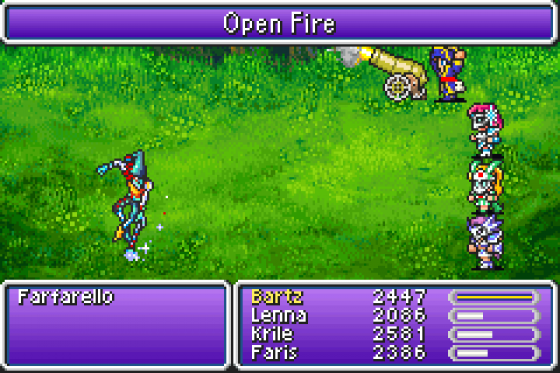 Final Fantasy V Advance Screenshot 37 (Game Boy Advance)