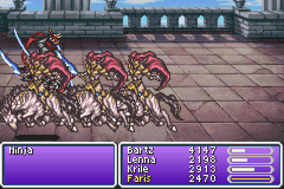 Final Fantasy V Advance Screenshot 42 (Game Boy Advance)