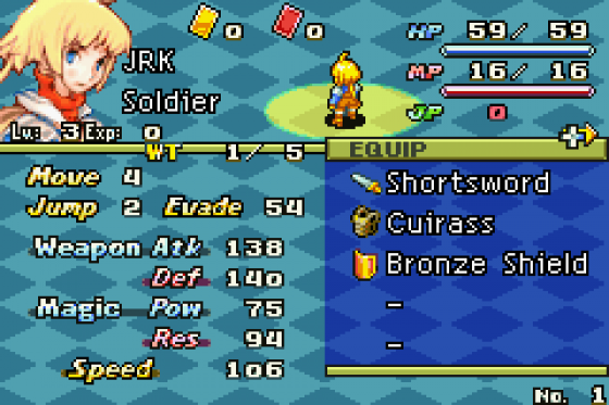 Final Fantasy Tactics Screenshot 5 (Game Boy Advance)