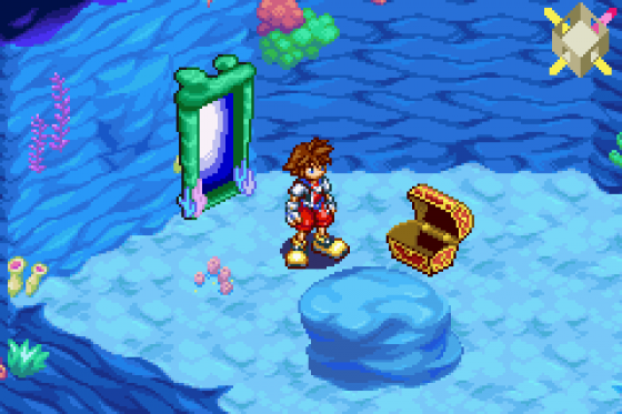 Kingdom Hearts: Chain Of Memories Screenshot 11 (Game Boy Advance)