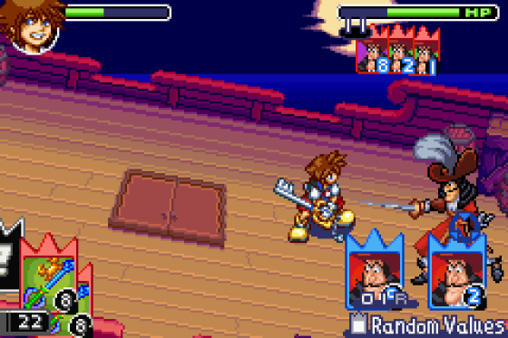 Kingdom Hearts: Chain Of Memories Screenshot 13 (Game Boy Advance)