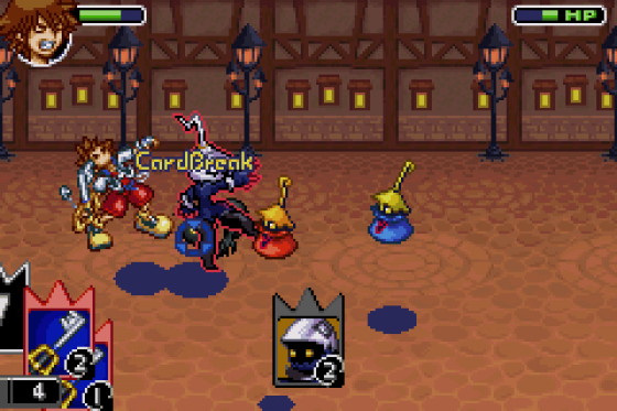 Kingdom Hearts: Chain Of Memories Screenshot 17 (Game Boy Advance)