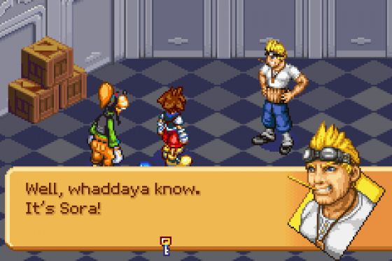 Kingdom Hearts: Chain Of Memories Screenshot 29 (Game Boy Advance)