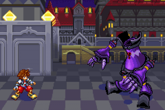 Kingdom Hearts: Chain Of Memories Screenshot 30 (Game Boy Advance)