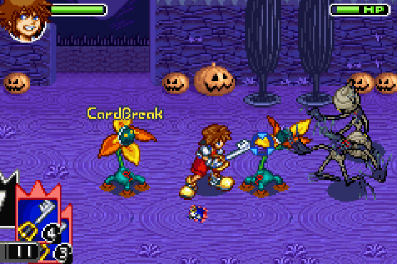 Kingdom Hearts: Chain Of Memories Screenshot 36 (Game Boy Advance)