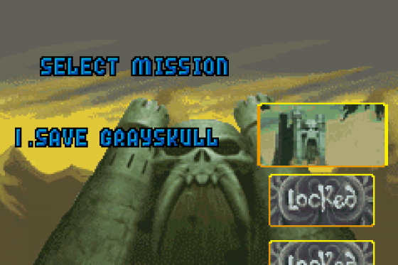 Masters of the Universe: He-Man - Power of Grayskull Screenshot 20 (Game Boy Advance)