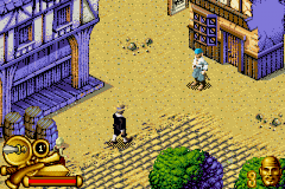 Pirates of the Caribbean: The Curse of the Black Pearl Screenshot 7 (Game Boy Advance)