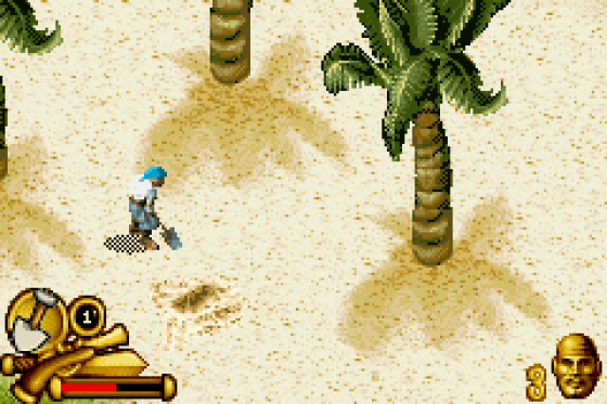 Pirates of the Caribbean: The Curse of the Black Pearl Screenshot 8 (Game Boy Advance)