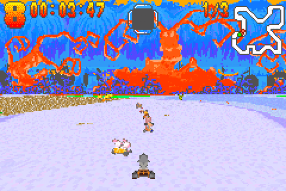 Shrek: Swamp Kart Speedway Screenshot 7 (Game Boy Advance)