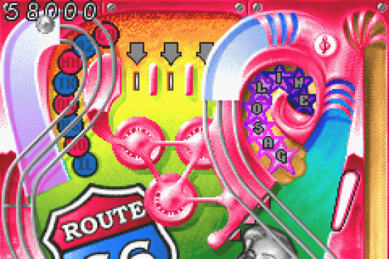 Hardcore Pinball Screenshot 8 (Game Boy Advance)