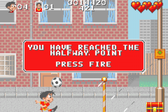 Soccer Kid Screenshot 5 (Game Boy Advance)