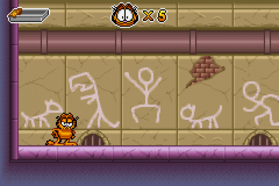 Garfield And His Nine Lives Screenshot 13 (Game Boy Advance)