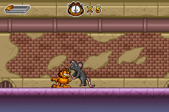 Garfield And His Nine Lives Screenshot 15 (Game Boy Advance)