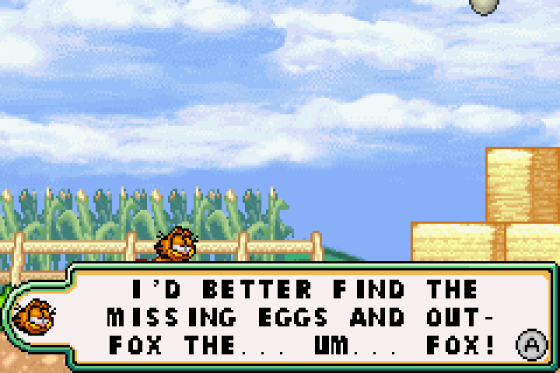 Garfield And His Nine Lives Screenshot 18 (Game Boy Advance)