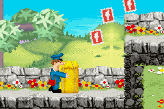 Postman Pat and the Greendale Rocket Screenshot 12 (Game Boy Advance)