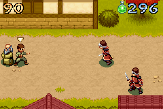 Avatar: The Last Airbender: The Burning Earth Screenshot 6 (Game Boy Advance)