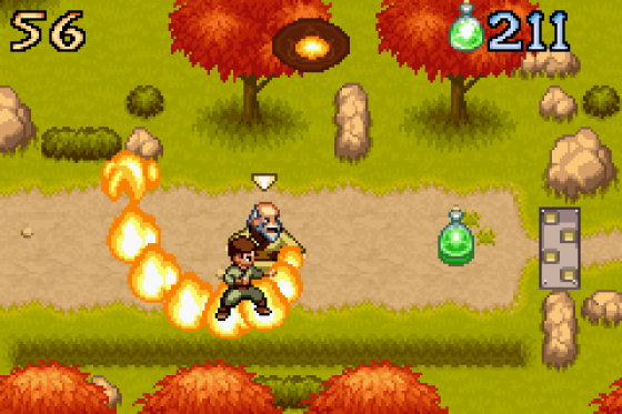 Avatar: The Last Airbender: The Burning Earth Screenshot 7 (Game Boy Advance)