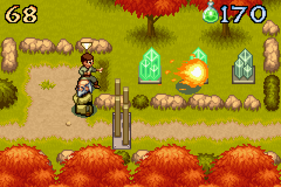 Avatar: The Last Airbender: The Burning Earth Screenshot 9 (Game Boy Advance)