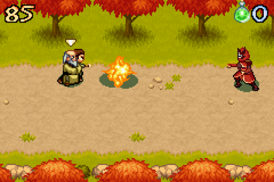 Avatar: The Last Airbender: The Burning Earth Screenshot 18 (Game Boy Advance)