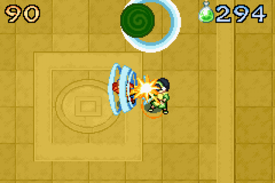 Avatar: The Last Airbender: The Burning Earth Screenshot 28 (Game Boy Advance)