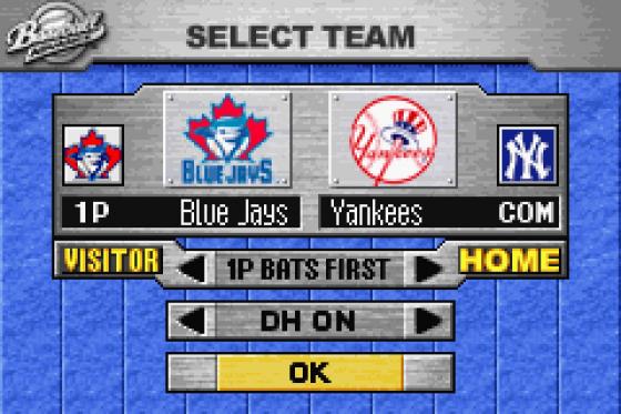 Baseball Advance Screenshot 13 (Game Boy Advance)