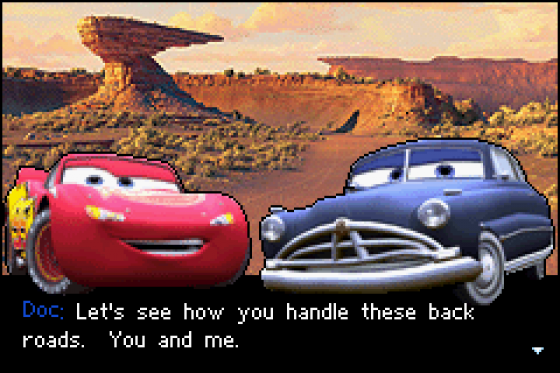 Cars Screenshot 11 (Game Boy Advance)