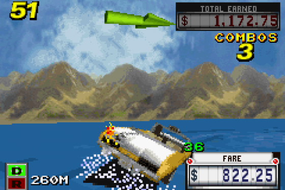 Crazy Taxi: Catch A Ride! Screenshot 5 (Game Boy Advance)