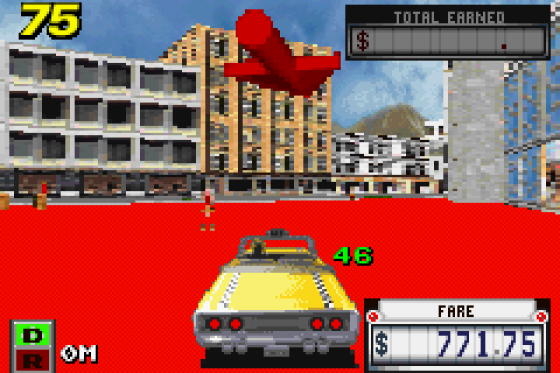 Crazy Taxi: Catch A Ride! Screenshot 8 (Game Boy Advance)