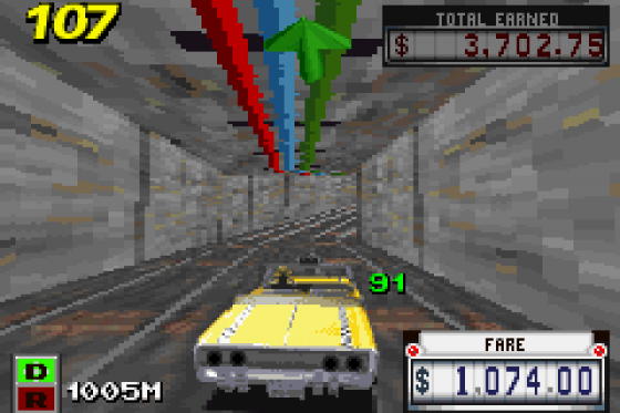 Crazy Taxi: Catch A Ride! Screenshot 14 (Game Boy Advance)