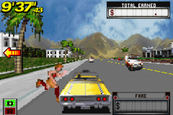 Crazy Taxi: Catch A Ride! Screenshot 20 (Game Boy Advance)