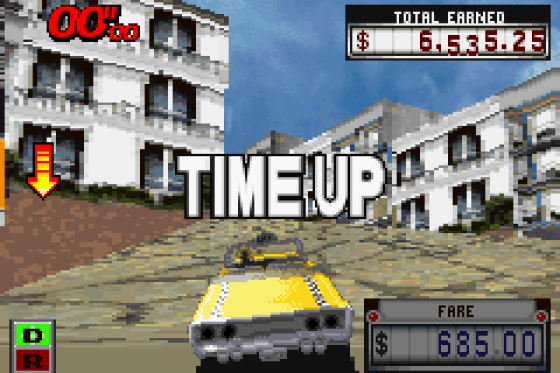 Crazy Taxi: Catch A Ride! Screenshot 26 (Game Boy Advance)