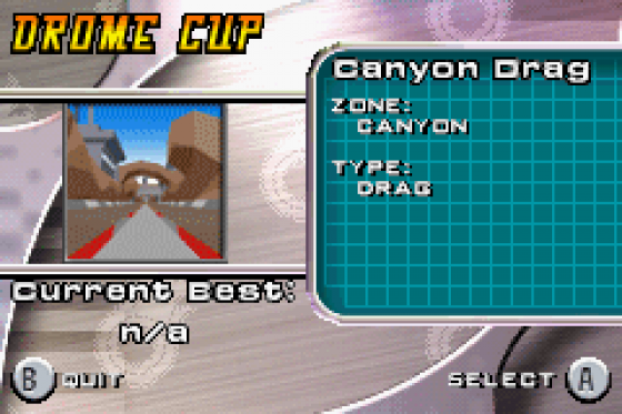 Drome Racers Screenshot 12 (Game Boy Advance)