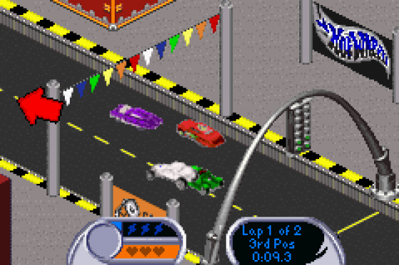 Hot Wheels: Velocity X Screenshot 5 (Game Boy Advance)