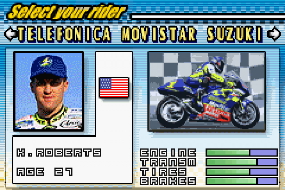 Moto-GP Screenshot 13 (Game Boy Advance)