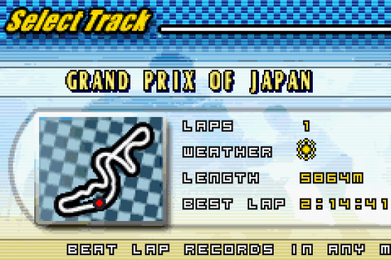 Moto-GP Screenshot 14 (Game Boy Advance)