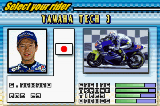 Moto-GP Screenshot 15 (Game Boy Advance)