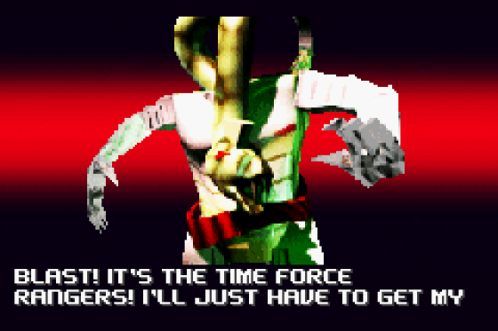 Saban's Power Rangers: Time Force Screenshot 7 (Game Boy Advance)