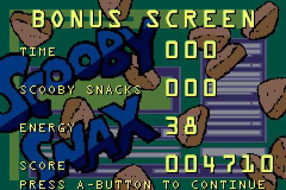 Scooby-Doo And The Cyber Chase Screenshot 18 (Game Boy Advance)