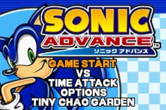 Sonic Advance Screenshot 7 (Game Boy Advance)