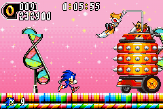 Sonic Advance 2 Screenshot 25 (Game Boy Advance)