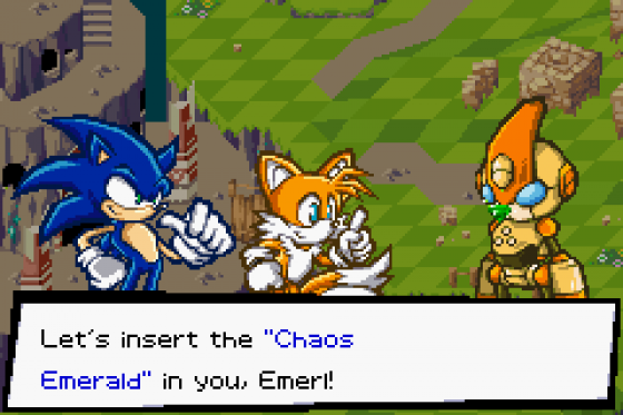 Sonic Battle Screenshot 16 (Game Boy Advance)