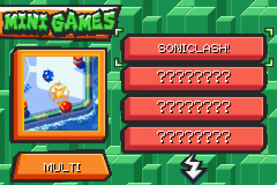 Sonic Battle Screenshot 17 (Game Boy Advance)