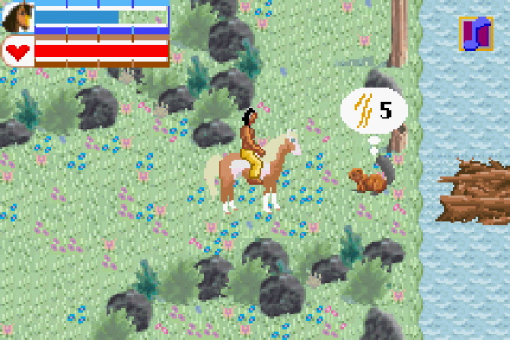 Spirit: Stallion of the Cimarron Screenshot 5 (Game Boy Advance)