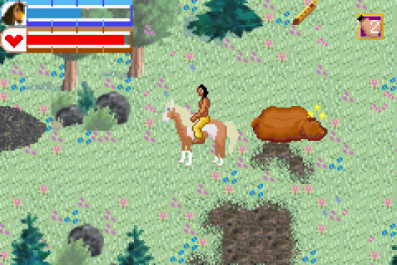 Spirit: Stallion of the Cimarron Screenshot 15 (Game Boy Advance)