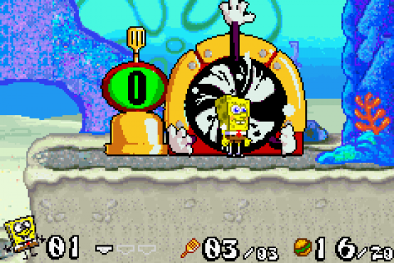 SpongeBob SquarePants: Battle For Bikini Bottom Screenshot 6 (Game Boy Advance)