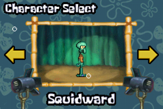 SpongeBob SquarePants: Lights, Camera, Pants! Screenshot 17 (Game Boy Advance)