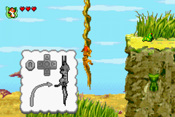 The Lion King 1 And A Half Screenshot 5 (Game Boy Advance)