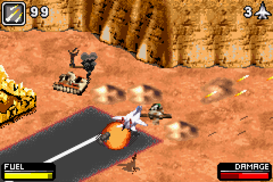 Top Gun: Firestorm Screenshot 12 (Game Boy Advance)