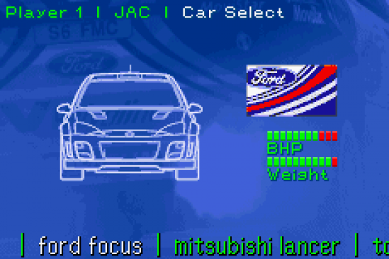 Colin McRae Rally 2.0 Screenshot 17 (Game Boy Advance)